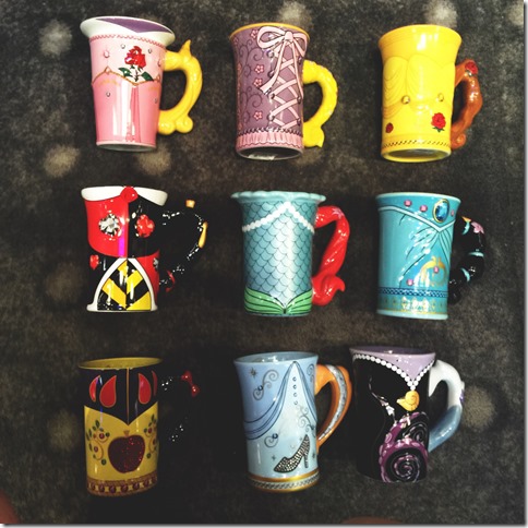 Disney Discovery- Princess And Villain Coffee Mugs