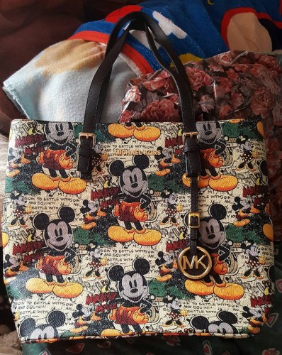 michael kors mickey mouse backpack