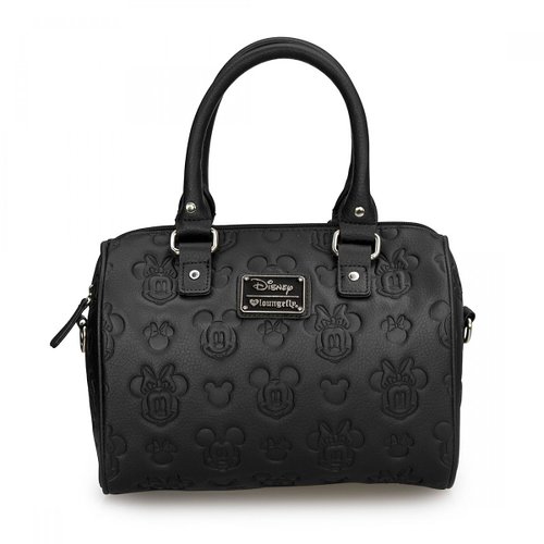 Disney Discovery- Mickey and Minnie Mouse Embossed Loungefly Bag