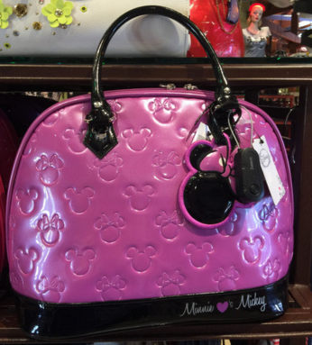 Loungefly Disney Mickey and Minnie Embossed Bag