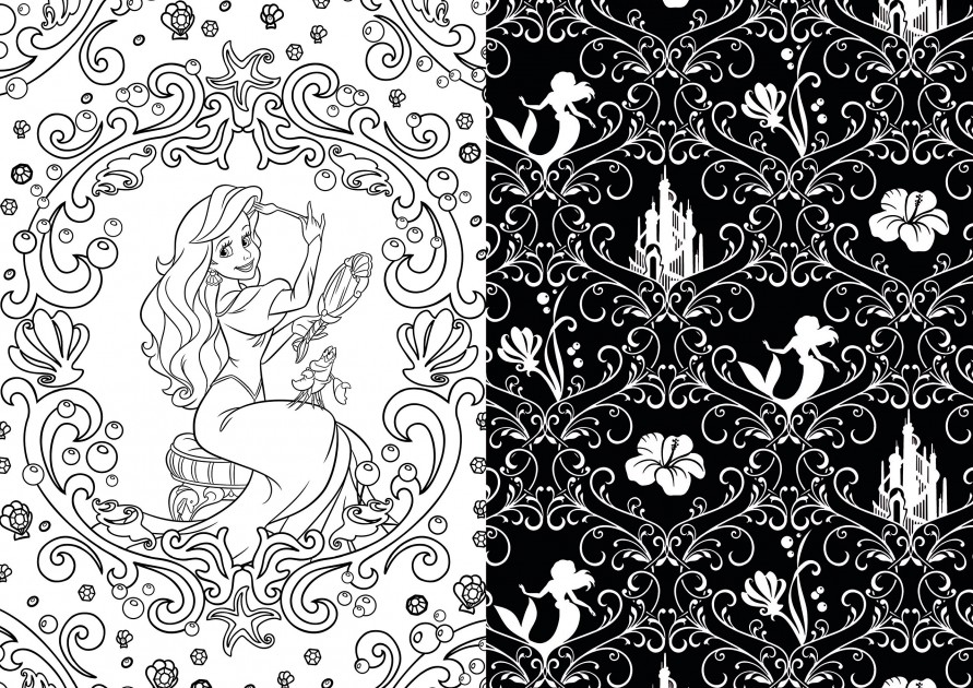 Disney Discovery- Disney Art Therapy Adult Coloring Books