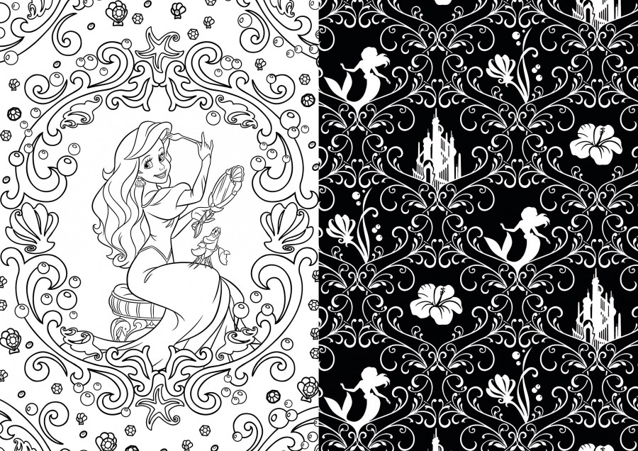 Disney Discovery- Disney Art Therapy Adult Coloring Books