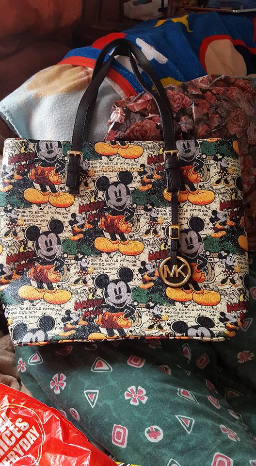michael kors mickey mouse tasche