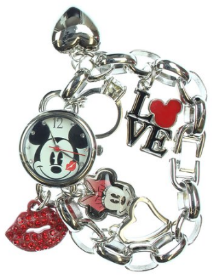 Mickey mouse charm on sale watch