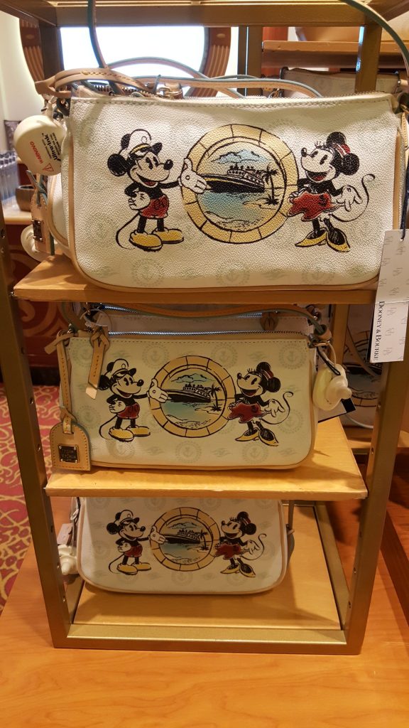 Rarely Seen Disney Cruise Line Dooney And Bourke Design Spotted Fashion