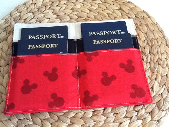 Mickey Mouse Passport Holder for the Disney Jetsetter - Travel