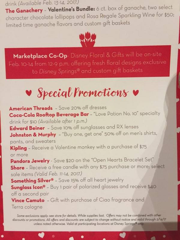 Celebrate Valentine's Day At Disney Springs! - News