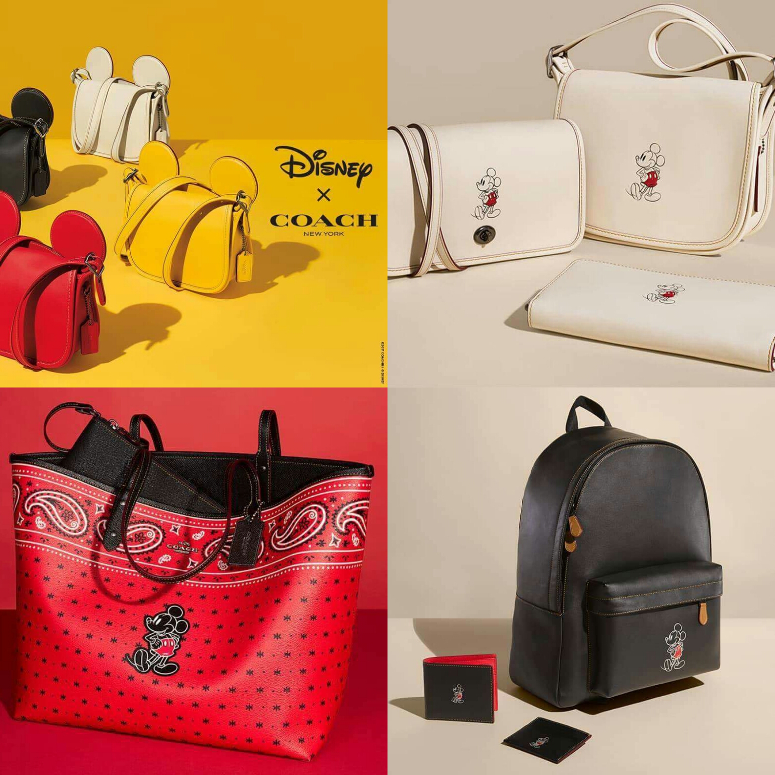 Disney X Coach outlet collection: Shop bags, clothing, shoes
