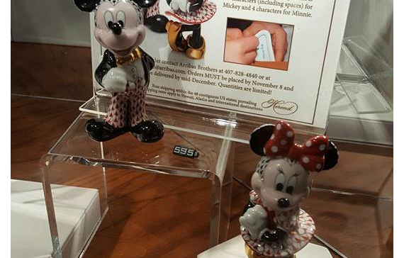 Herend's Limited-Edition Mickey and Minnie Mouse Figurines