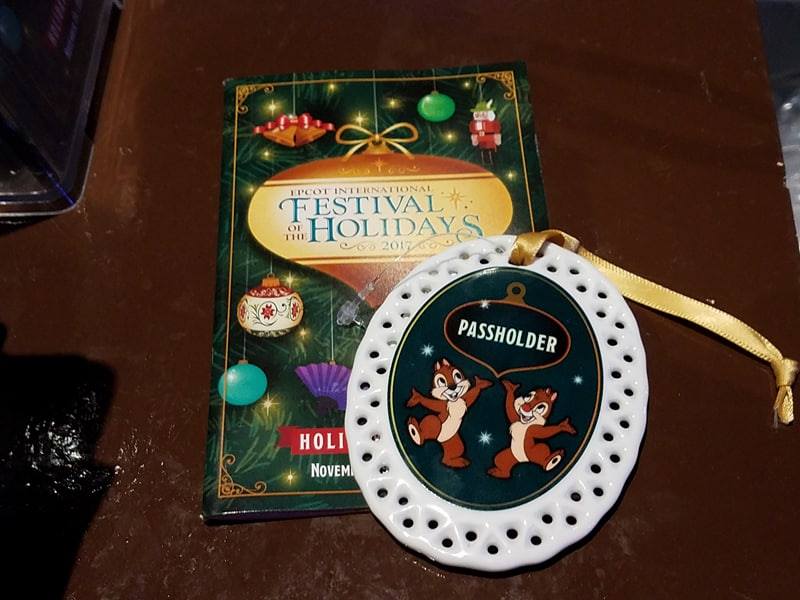 Epcot Festival of the Holidays Merchandise