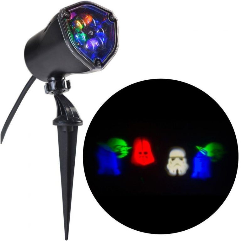 Disney Discovery Star Wars Holiday Spotlight Projector Decor
