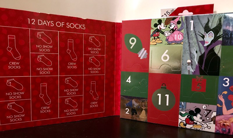 Disney Socks Advent Calendar