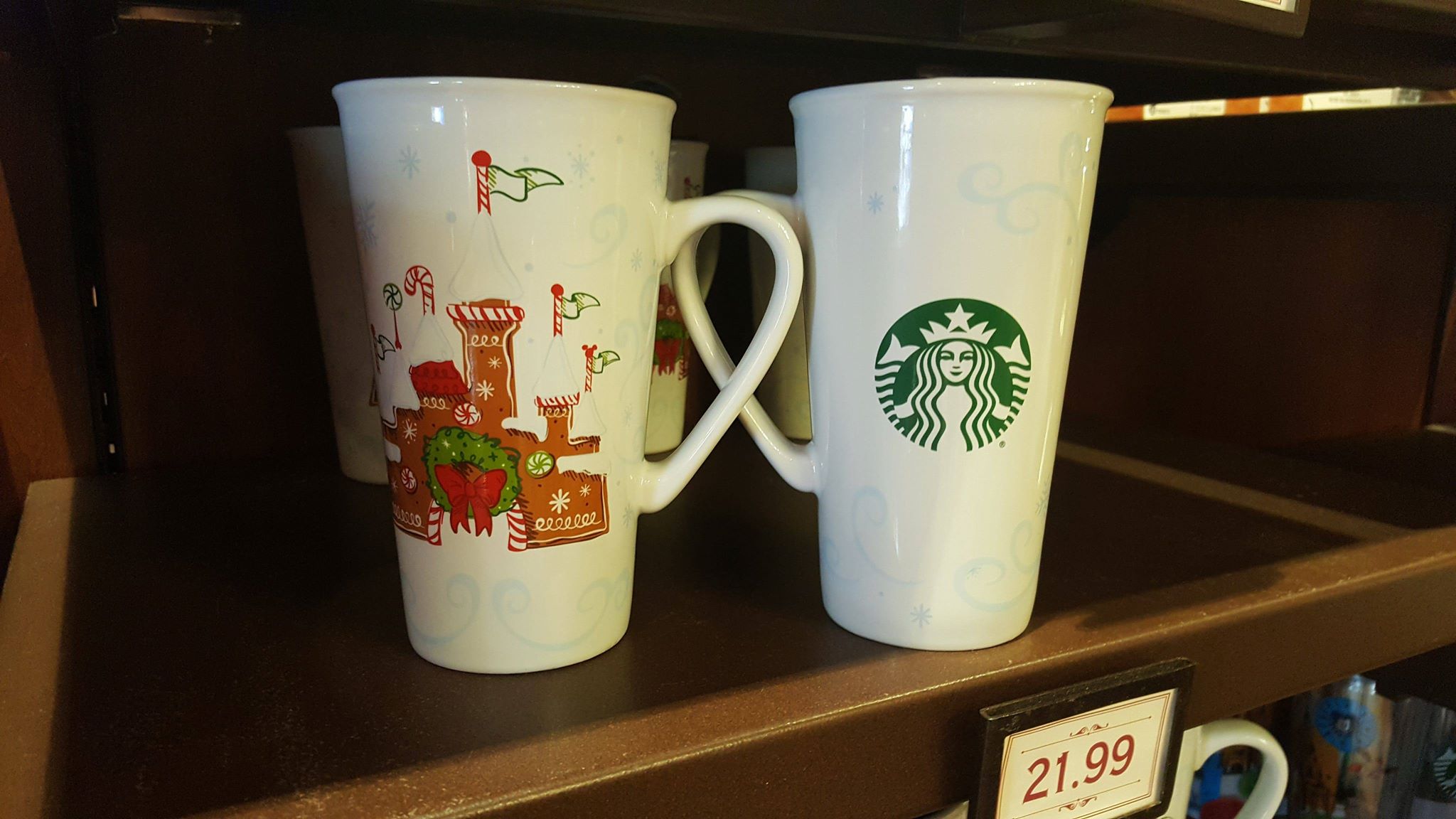 New Holiday Starbucks Mug Available At Disney Parks