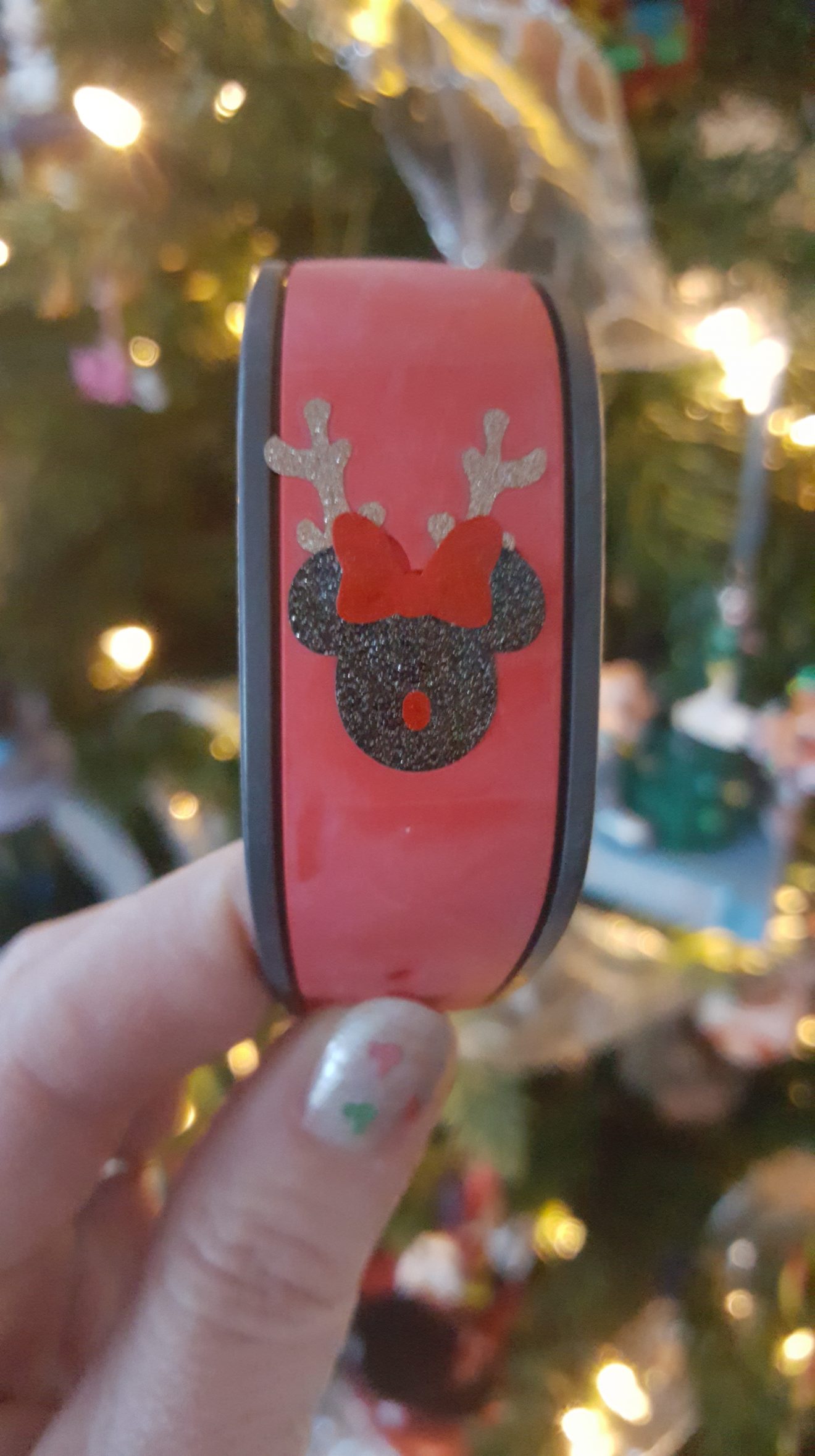 Add Holiday Pixie Dust with Christmas MagicBand Decals - Style