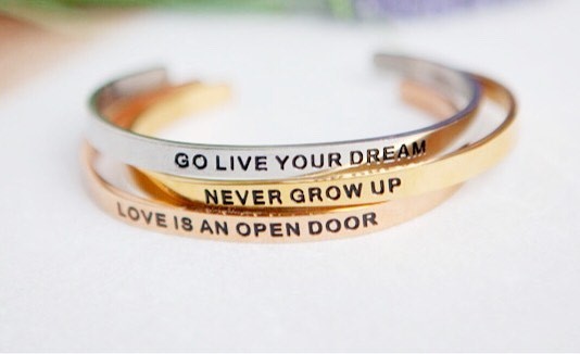 Disney quote bracelets