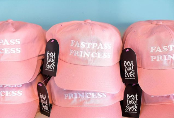 FastPass Princess cap