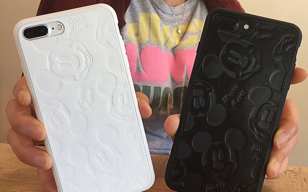 Leather Mickey Mouse iPhone Covers