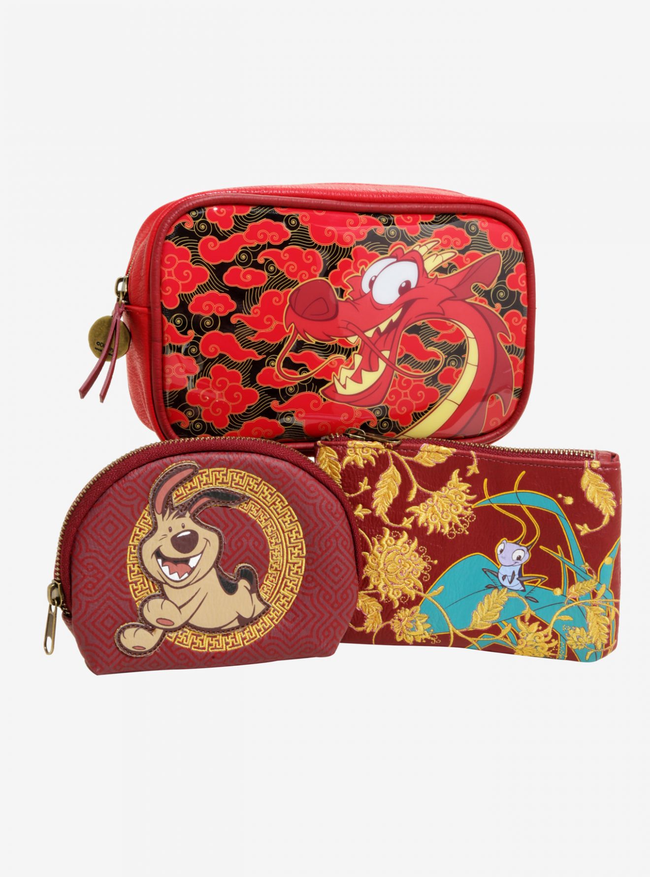 The Loungefly Mulan Makeup Bag Set is Fit for a Hero