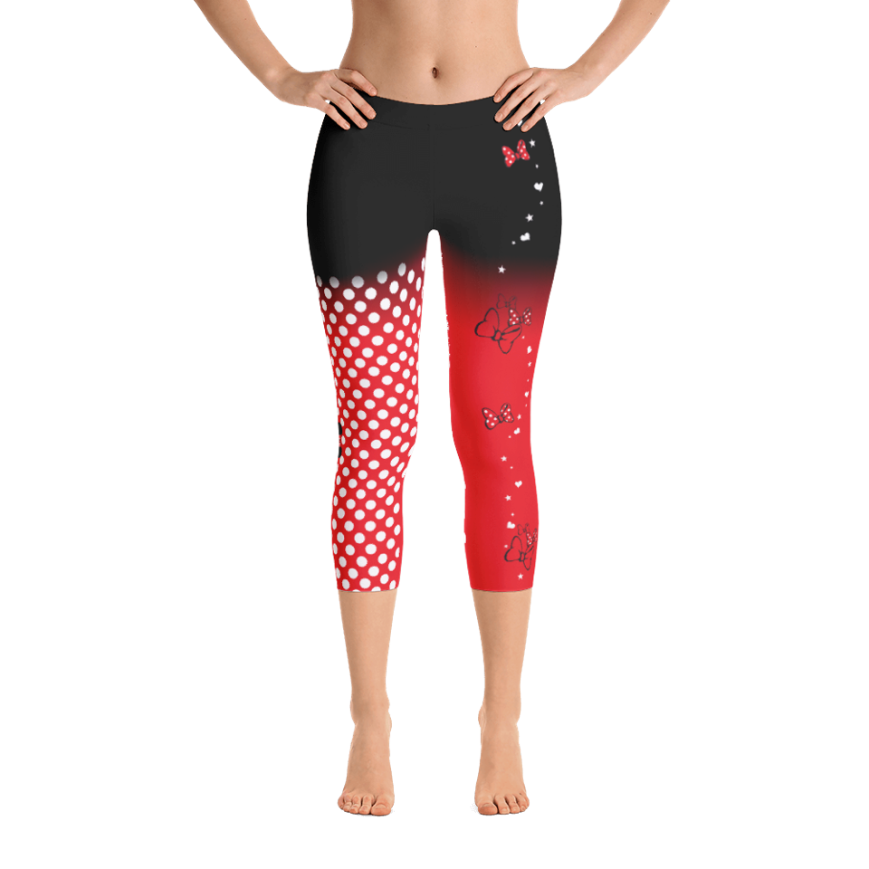 Dots and Bows Leggings Are Perfect To Show Your Minnie Style! - Fashion