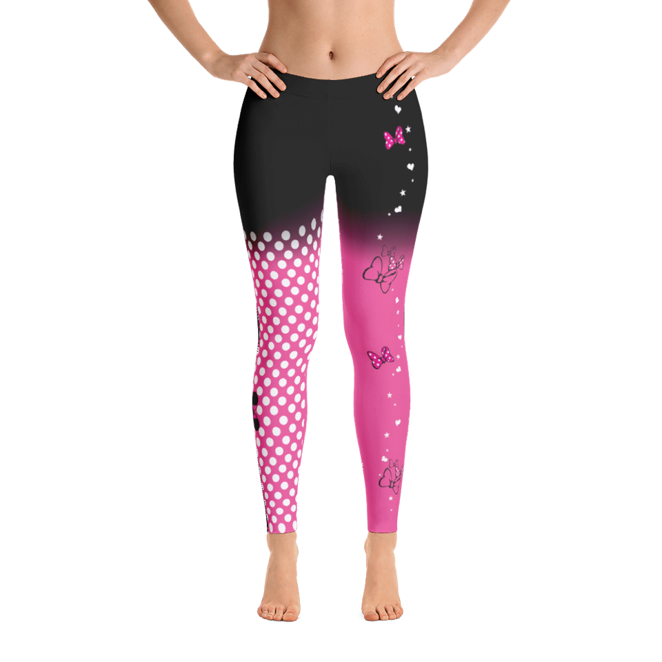 Dots and Bows Leggings Are Perfect To Show Your Minnie Style! - Fashion