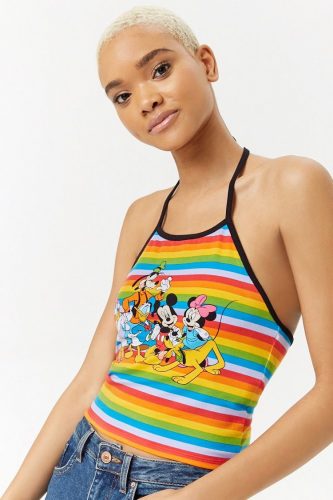 New Halter Tops From Forever 21 Showcase 90s Style With Disney Friends Fashion