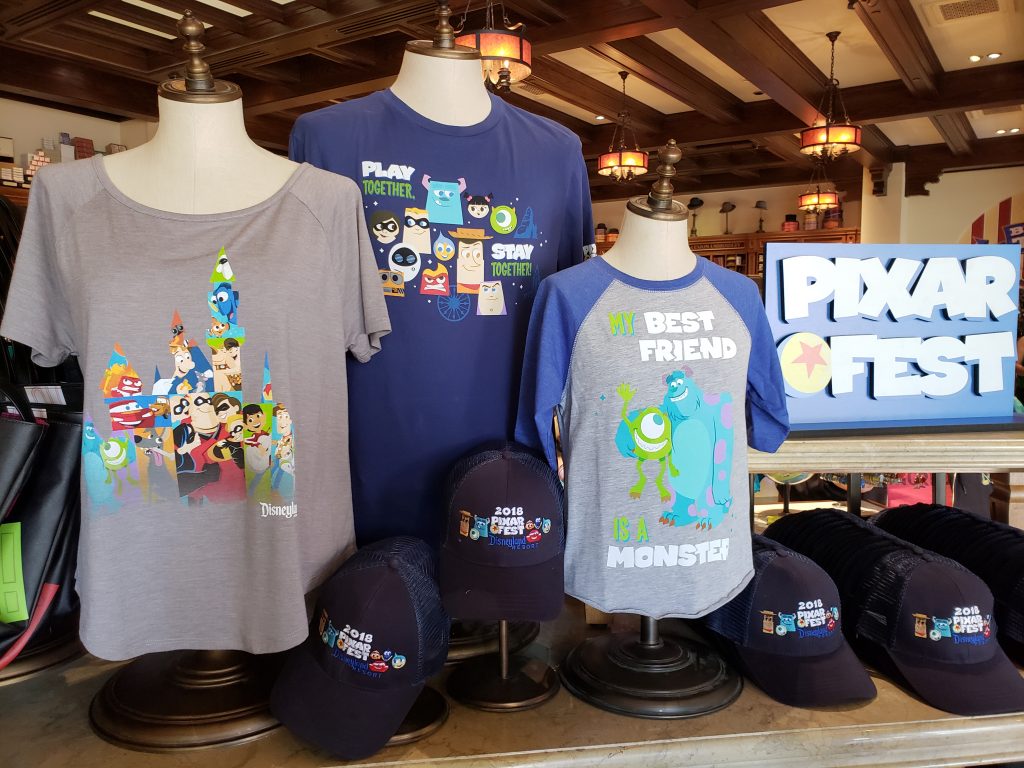 Check Out the Colorful New Pixar Fest Merchandise Shop