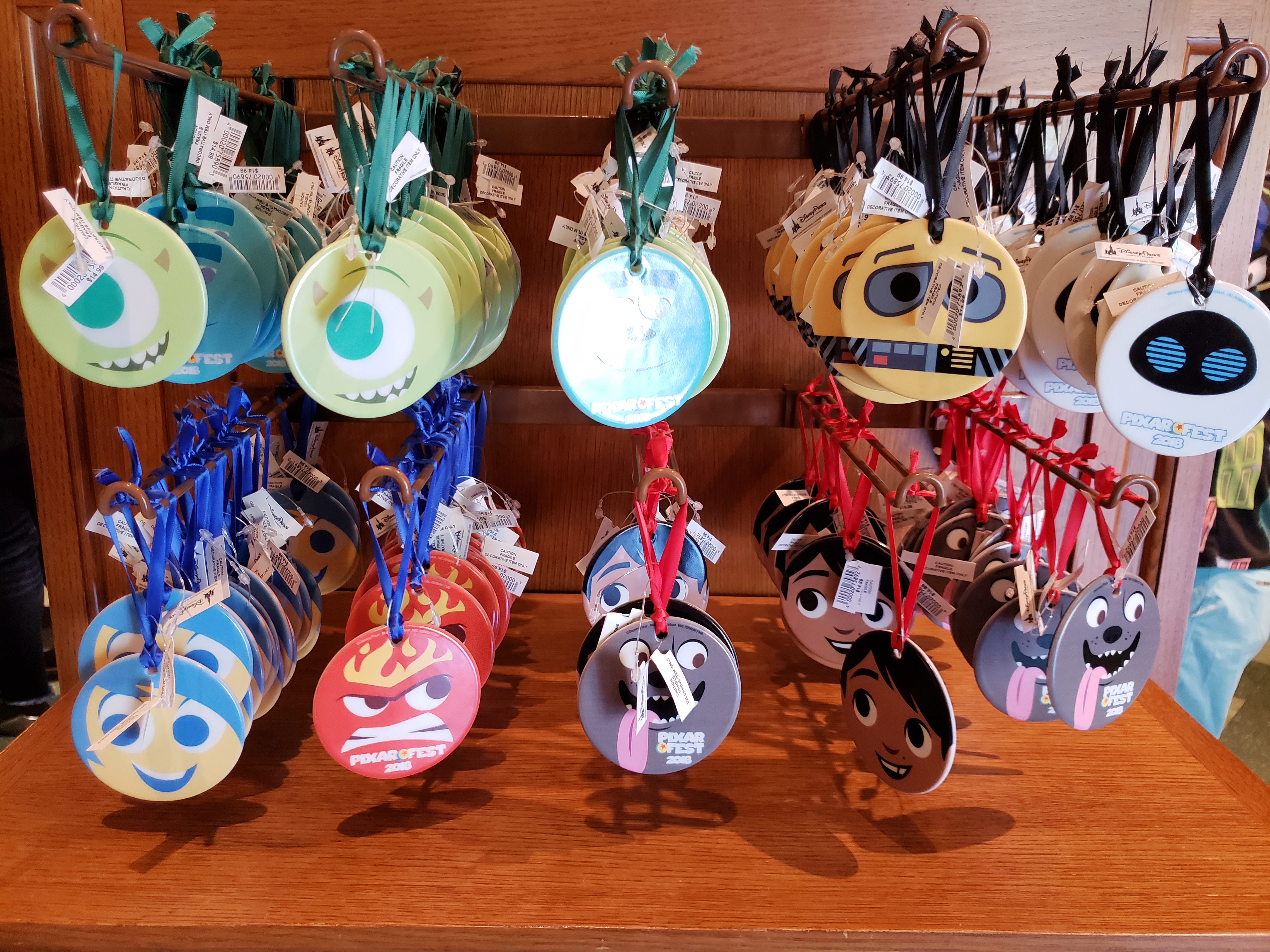 Pixar Fest Reversible Ornaments