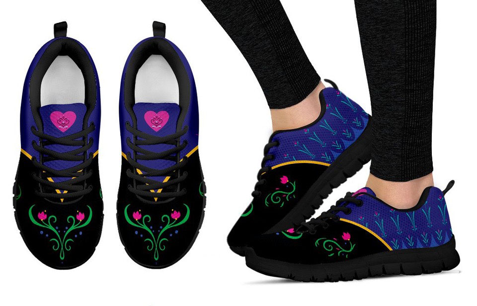 Princess Anna Inspired Sneakers