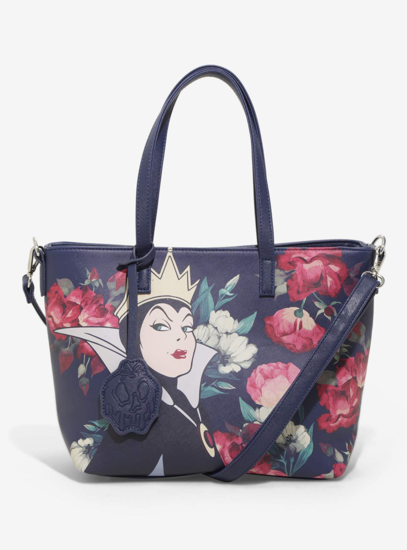 Loungefly Evil Queen Floral Tote