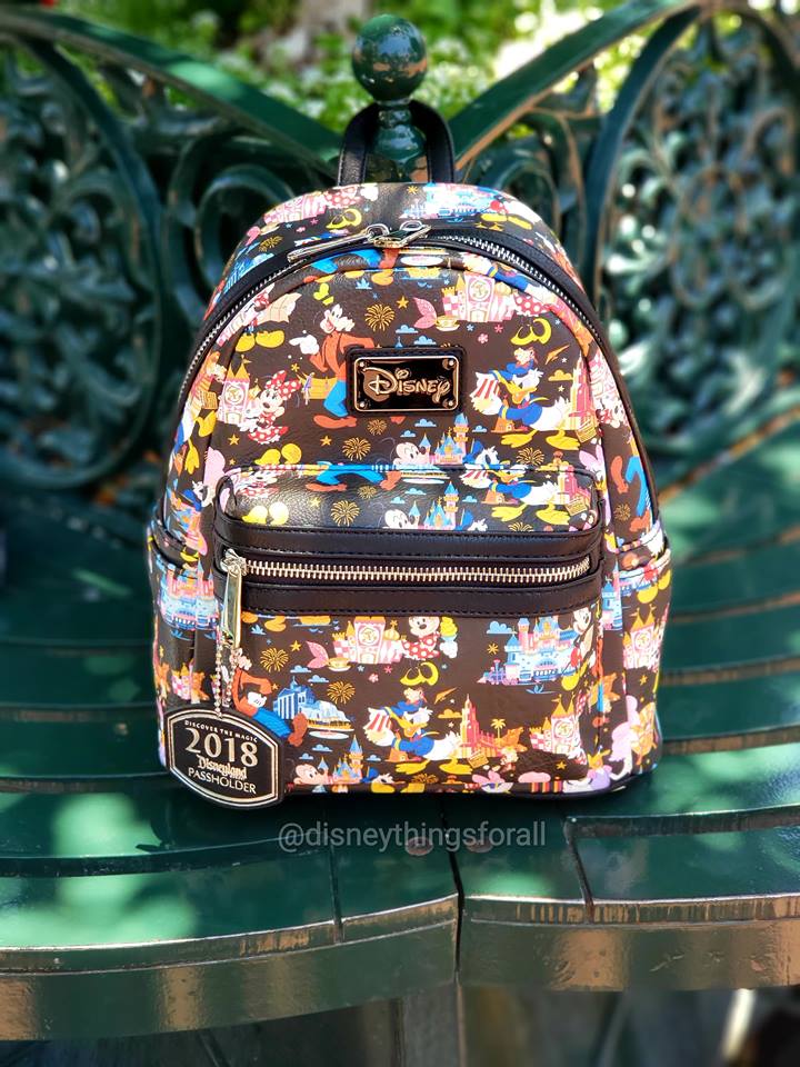 New Disneyland Annual Passholder Backpack From Loungefly - Shop