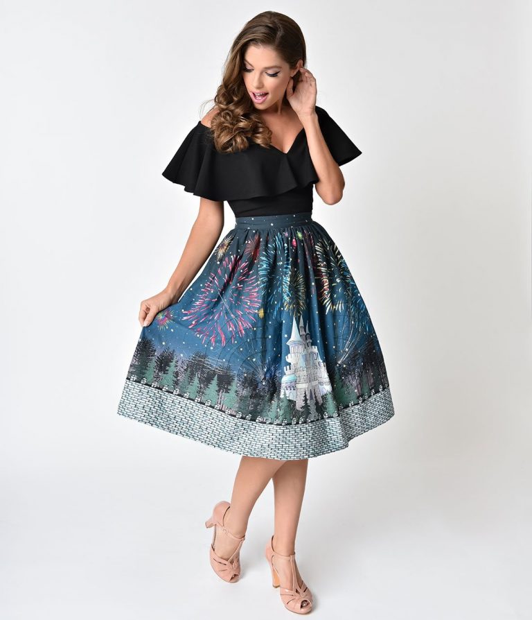 This Light-Up Castle Fireworks Skirt Is a Must Have - Fashion