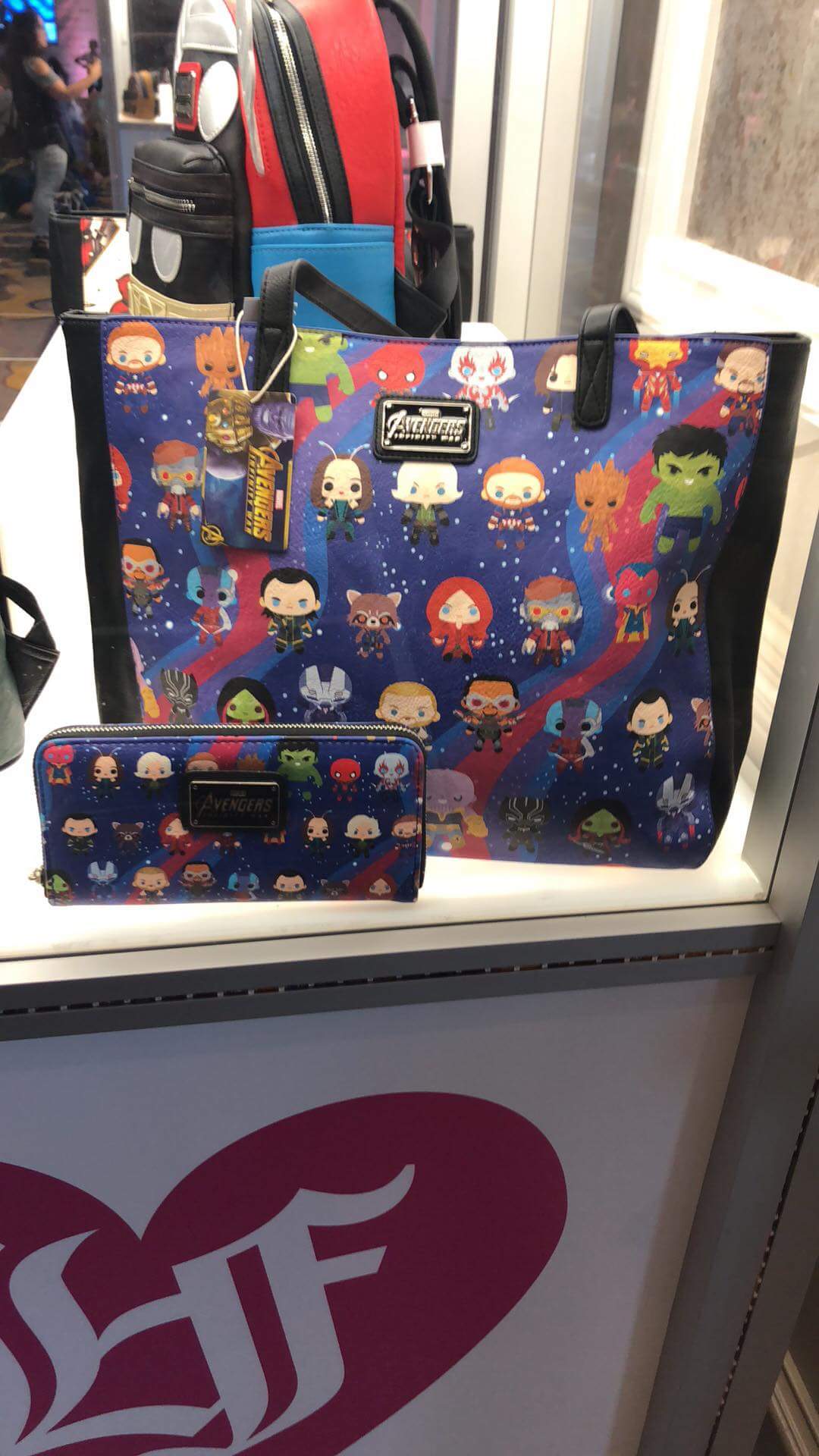 loungefly bag display ideas