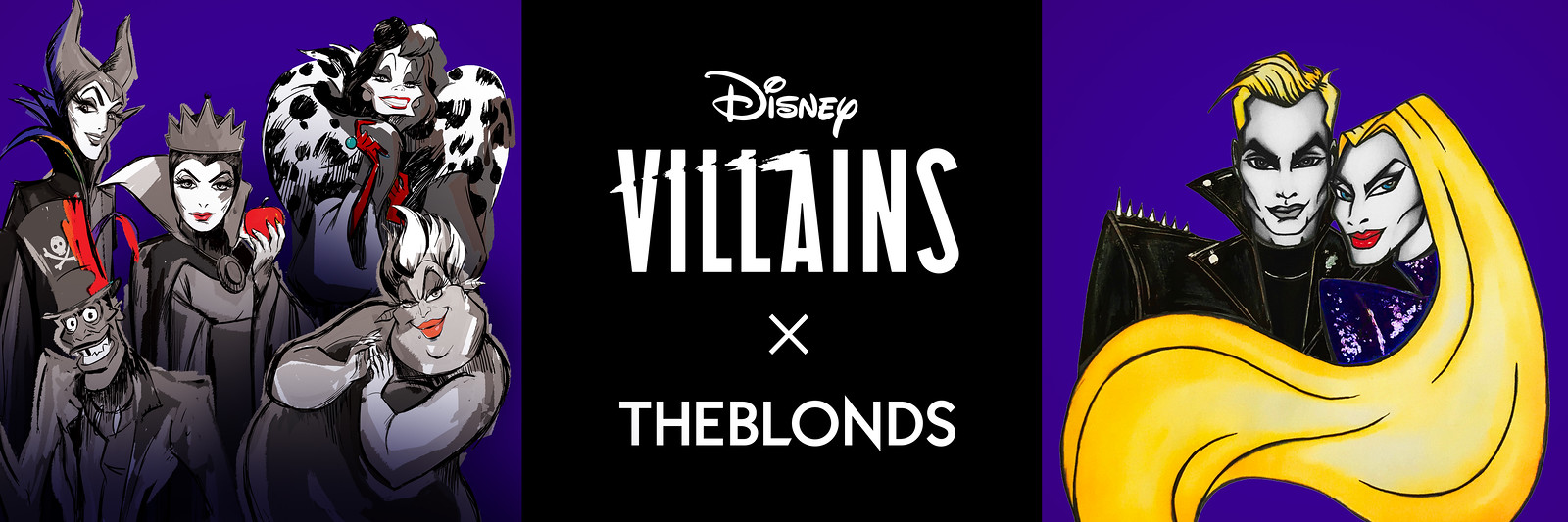 Disney Villains x THE BLONDS Collaboration