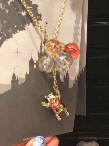 Pooh bear store necklace