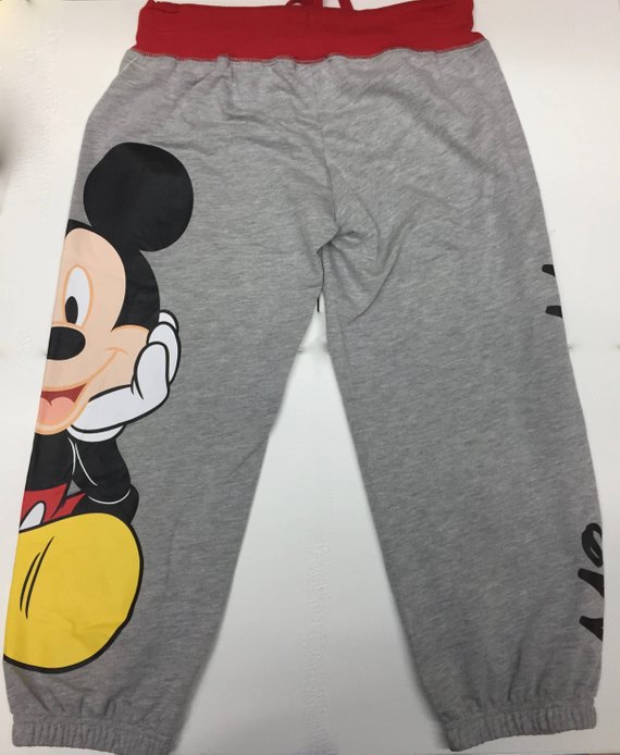 Stay Warm With Mickey Mouse Capri Pants - Fashion