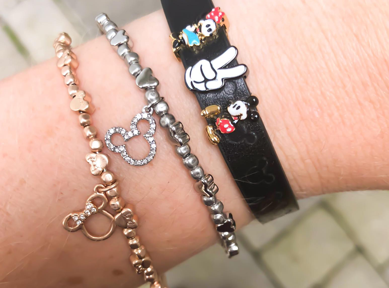 Mickey and Minnie Wrap Bracelets