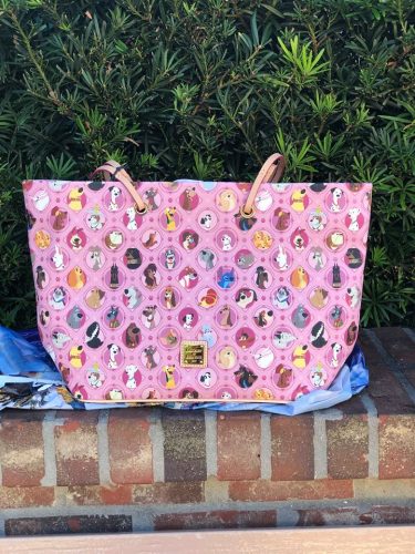 Disney paw prints tote bag by dooney & online bourke