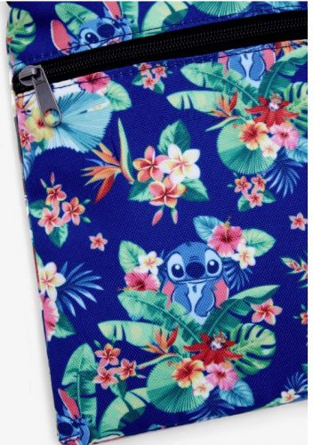 Loungefly Disney Lilo & Stitch Stitch & Flowers Passport Crossbody Bag