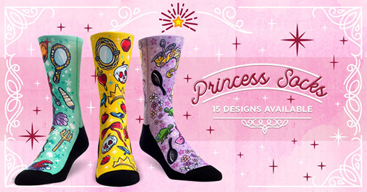 Rock 'Em Princess Socks