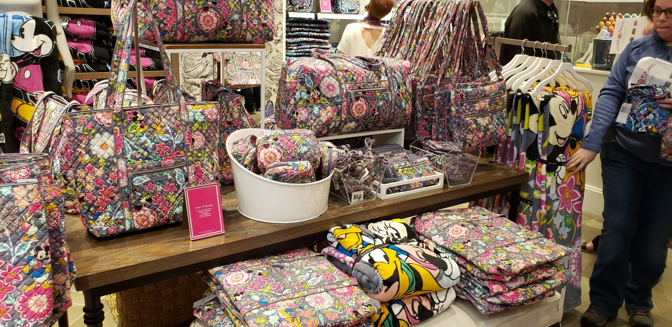 New Disney Vera Bradley Collection Has Bloomed At Disney Springs bags