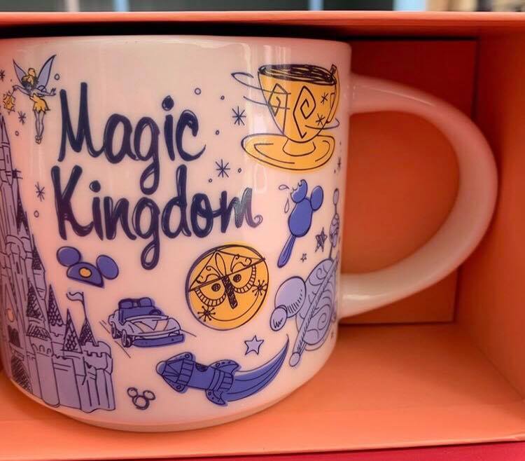 Starbucks Been There Disney Parks Mugs