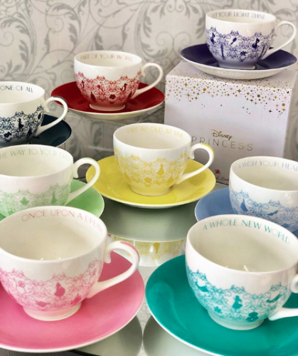 Disney Princess Colour Story Tea Cups From The English Ladies Co