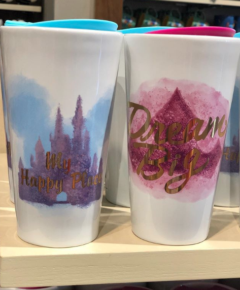 Disney Water Color Travel Mugs