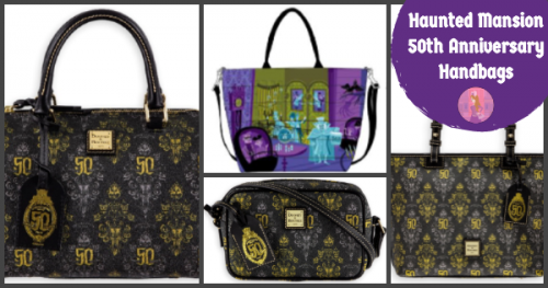 haunted mansion 50th anniversary purse