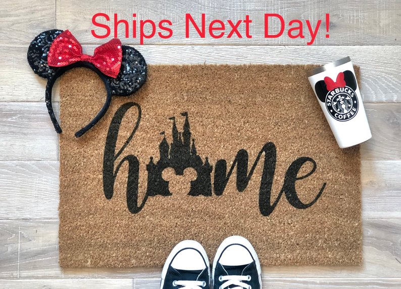 These Disney Inspired Door Mats Are Perfect for a Porch PickMeUp