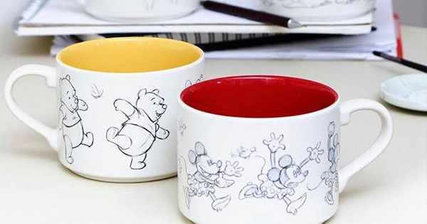 Disney Animation Sketch Mugs