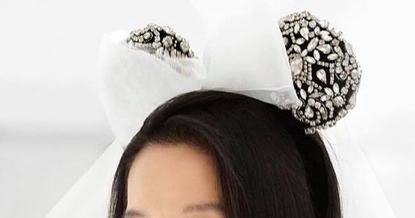 Vera Wang Bridal Minnie Ears