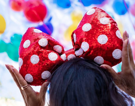 Minnie Oversized Bow Headband