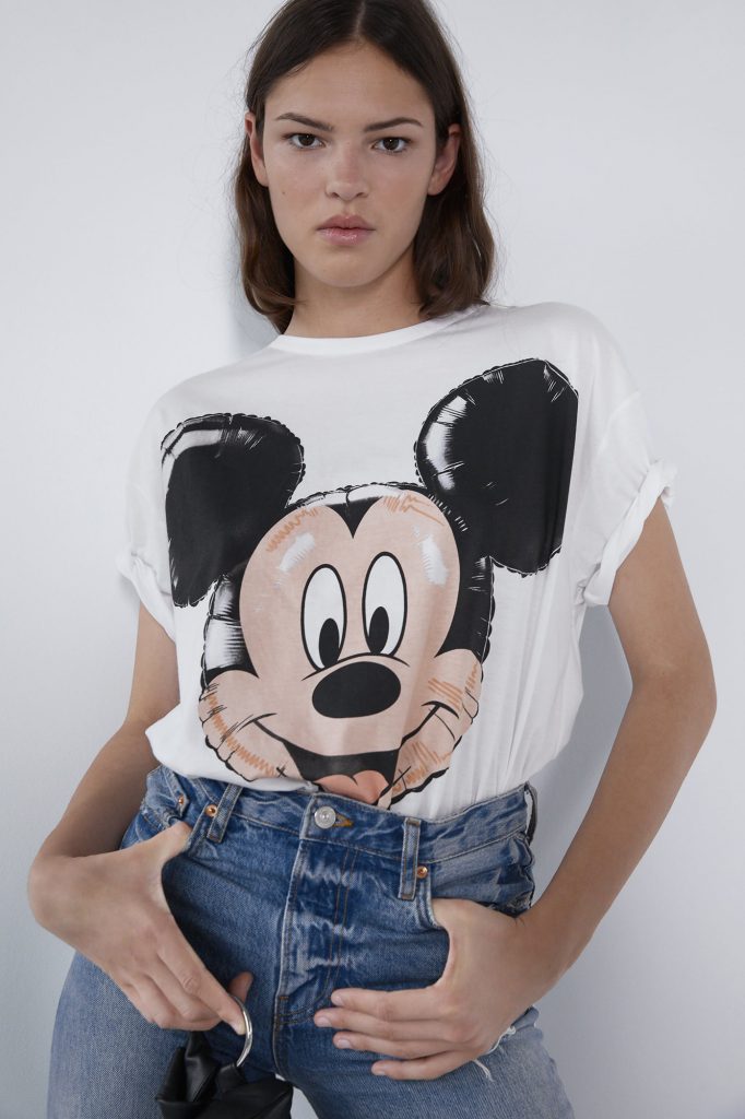 Mickey Balloon T-Shirt From ZARA Sizzles With Style - clothes