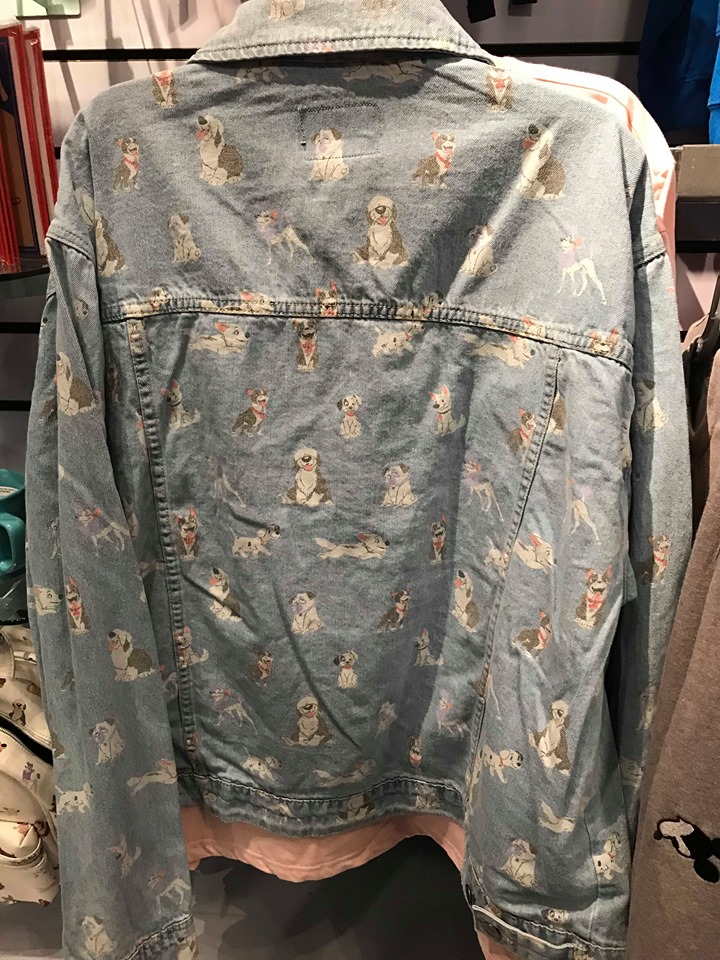 Disney dogs outlet denim jacket